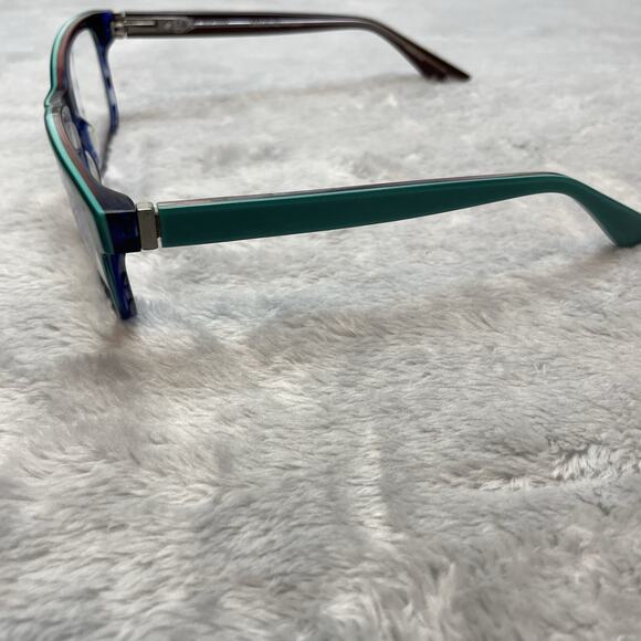 GX Gwen Stefani Tea Eyeglasses GX036 Green Blue Ombre 52-17-135 *FRAMES ONLY* - Picture 6 of 8